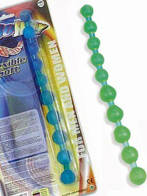 Alternative view of Jumbo Jelly Anal Beads