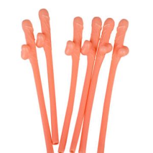 SEXY PENIS STRAWS 4'S