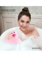 I Rub My Duckie Classic Pink | Bath or Shower Vibrator - Image 2