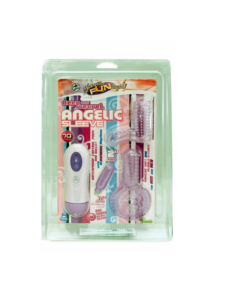 Angelic Sleeve Jelly Remote Vibrating | Cock Ring - Image 2