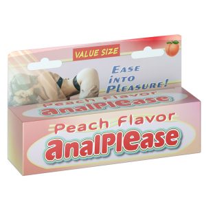 AnalPlease Desensitizer Cream | Peach Flavor 1.5 Oz