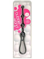 BUBBLE WAND BUTT BEADS BLACK