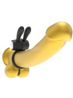 Power Clit Silicone Rabbit Cock Ring Pink | Vibrator - Image 5