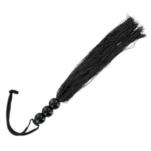 Sportsheets - Sex & Mischief Medium Rubber Whip Black
