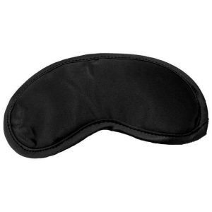 Sportsheets - Sex & Mischief Satin Blindfold Black