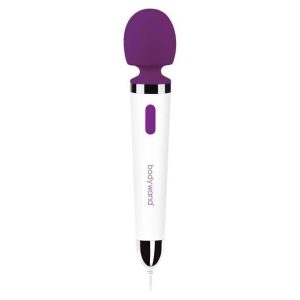 Bodywand - Plug-In Multi Function Wand Massager White Purple