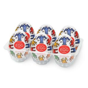 Tenga - Keith Haring Egg Dance (6 Pieces)