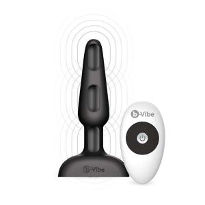 B-Vibe - Trio Remote Control Butt Plug Black