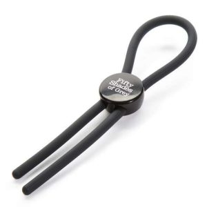 Fifty Shades of Grey - Adjustable Cock Ring Black