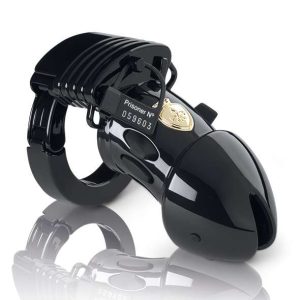 Mystim - Pubic Enemy No 1 Cock Cage Black Edition