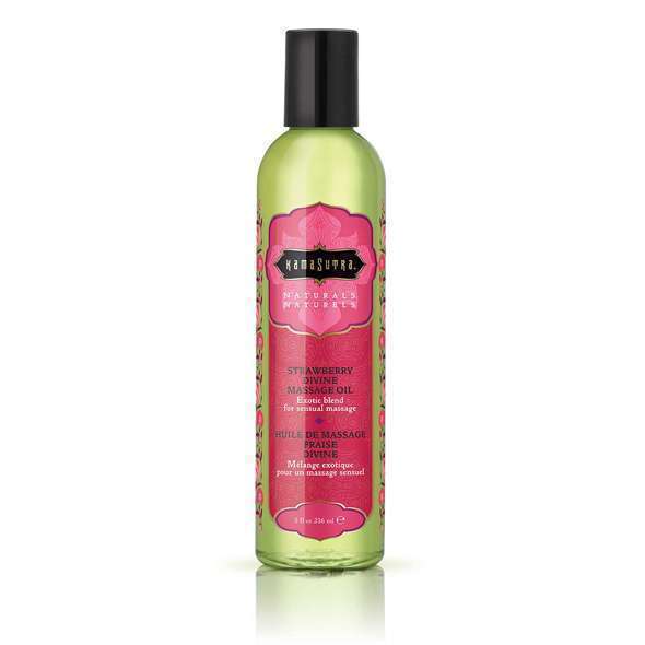 Kama Sutra - Naturals Massage Oil Strawberry Divine 236 ml