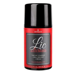 Sensuva - Lic-o-licious Oral Delight Cream Watermelon 50 ml