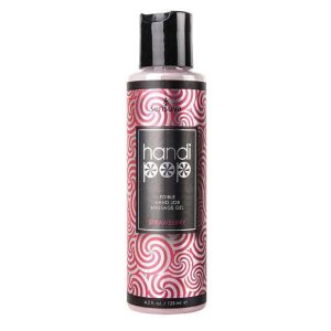 Sensuva - Handipop Handjob Massage Gel Strawberry 125 ml
