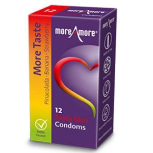 MoreAmore - Condom Tasty Skin 12 pcs