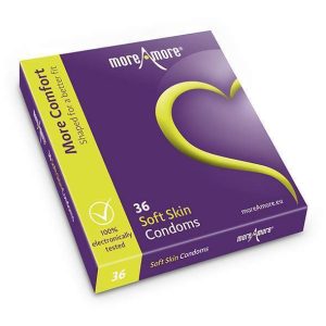 MoreAmore - Condom Soft Skin 36 pcs