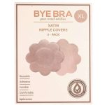 Bye Bra - Silk Nipple Covers XL Nude 3 Pairs