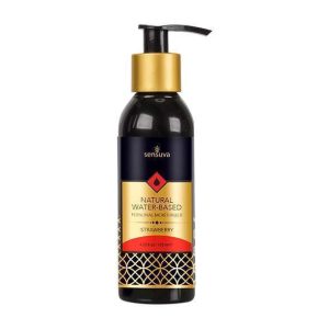 Sensuva - Natural Water-Based Personal Moisturizer Strawberry 125 ml