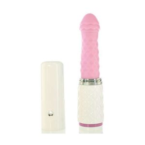 Pillow Talk - Feisty Thrusting Vibrator Pink