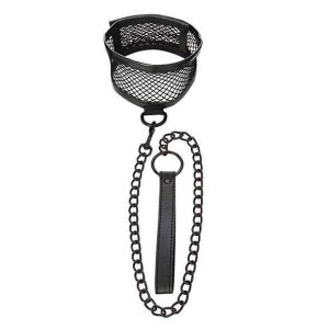 Sportsheets - Sex & Mischief Fishnet Collar and Leash