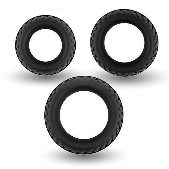 Velv'Or - Rooster Floki Pack Set of Sturdy Looking Cock Rings