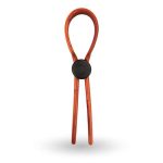 Velv'Or - Rooster Ragnar Lasso Design Cock Ring Metallic Red