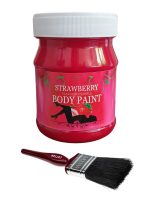 Strawberry Edible Body Paint 250ml