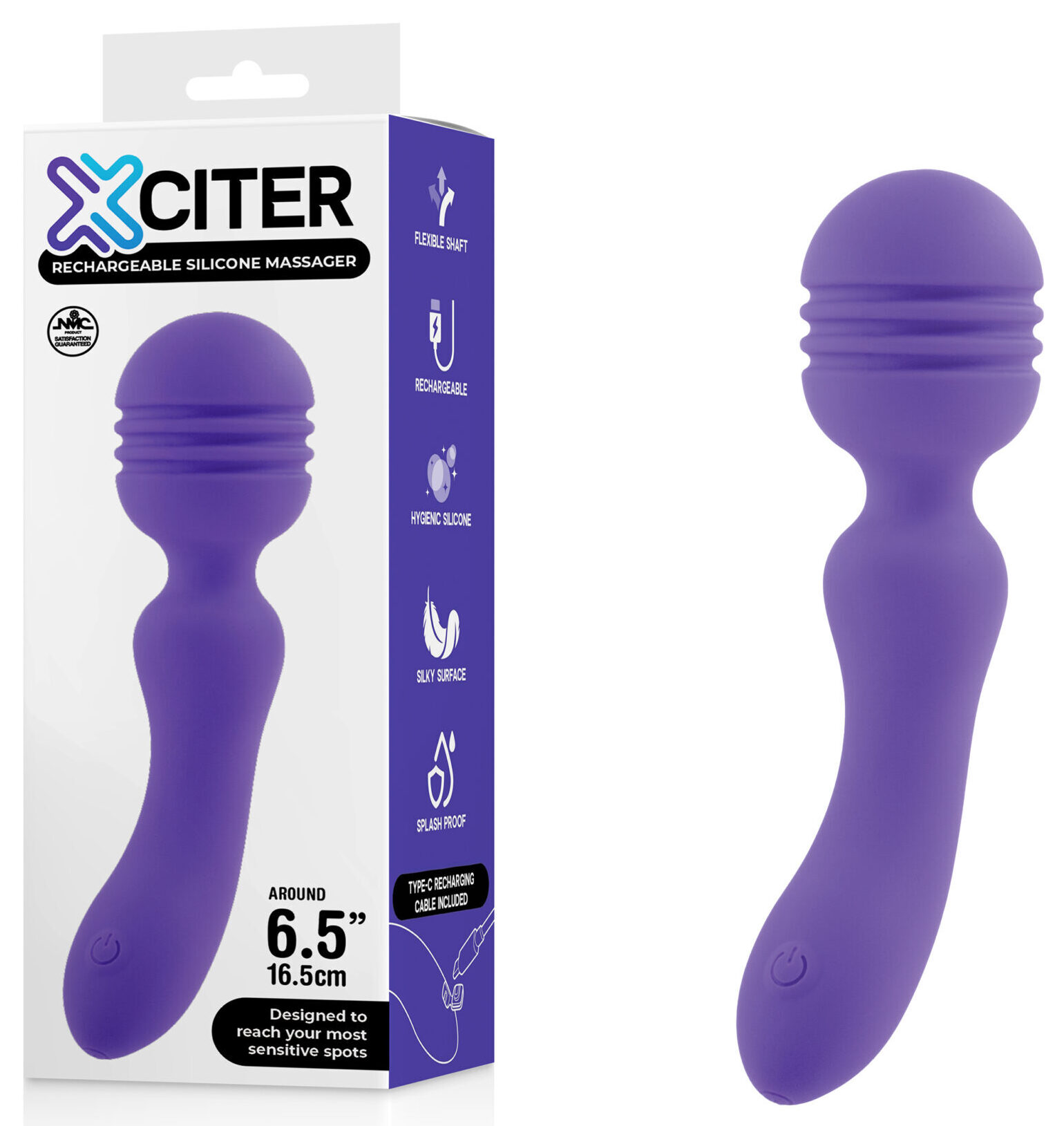 X-Citer Rechargeable Silicone Massager