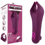 Twin Moist Multi Functional Rechargeable Vibrator Stimulator - Image 2
