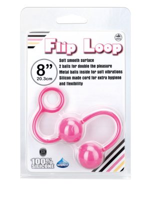 Alternative view of Flip Loop Silicone Kegel Balls